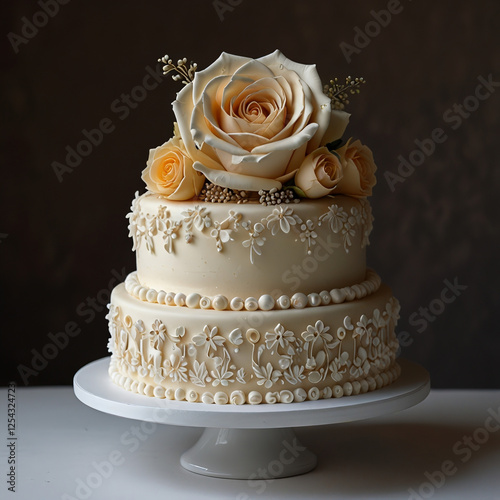 Tarta nupcial photo