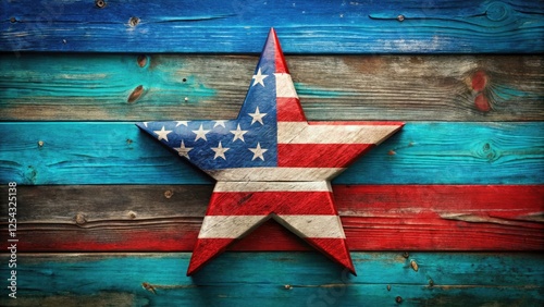American Flag Star, Patriotic Star, 4th of July Star, Independence Day Star, Red White Blue Star Image, USA Star Background, Stars and Stripes, American Pride