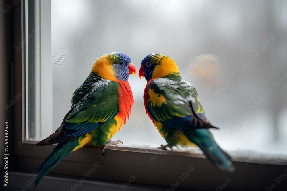 Fototapeta premium blue and yellow macaw