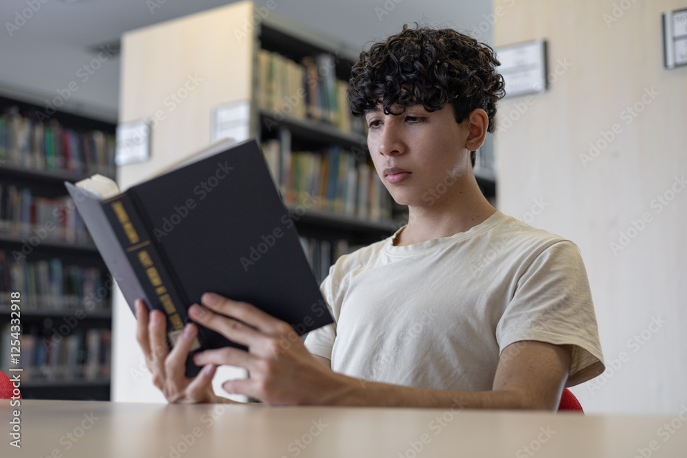 A dedicated student studying for an exam, focused and surrounded by study materials. Perfect for themes of education, exam preparation, and academic success. A dedicated student studying for an exam, focused and surrounded by study materials. Perfect for themes of education, exam preparation, and academic success.