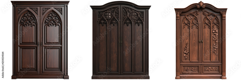 Elegant Wooden Cabinets with Intricate Carvings and Designs Elegant Wooden Cabinets with Intricate Carvings and Designs