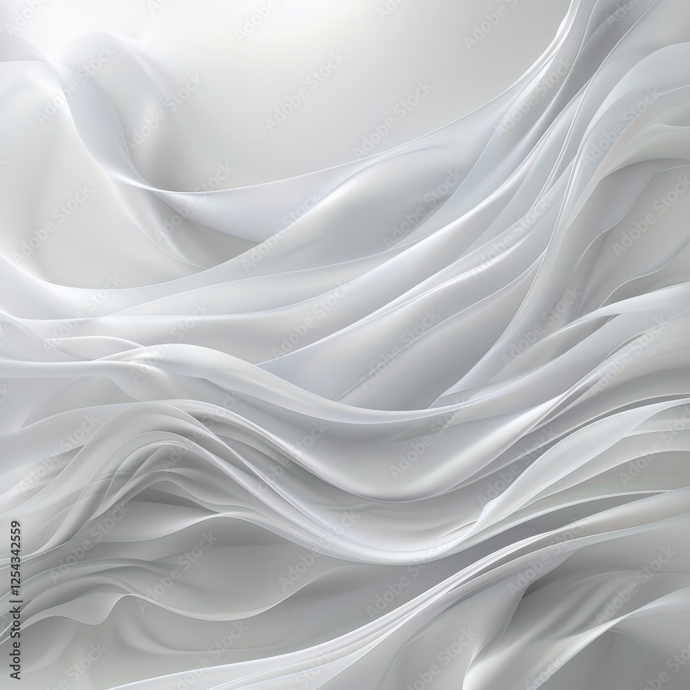 Obraz premium white satin background