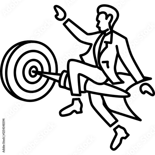 Self-Motivation Icon