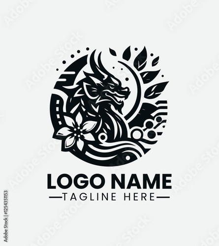 Japanese Fish Shaped Pastry Logo