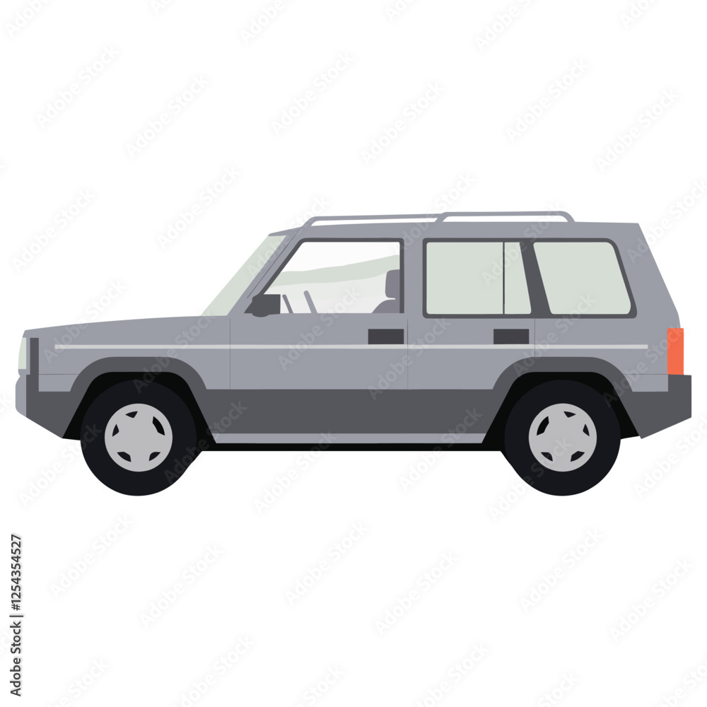 Modern concept suv car transportation illustration automobile vector Modern concept suv car transportation illustration automobile vector