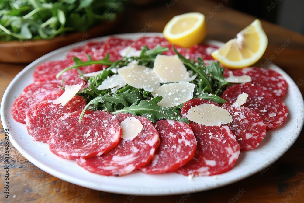 Classic Carpaccio Preparation: Classic Carpaccio Preparation: