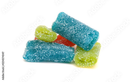 Gummy rings shaped cutter, isolated on white background