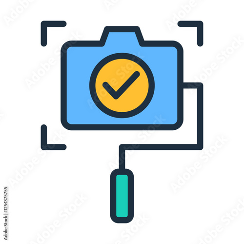 Video Stabilization Ai Icon
