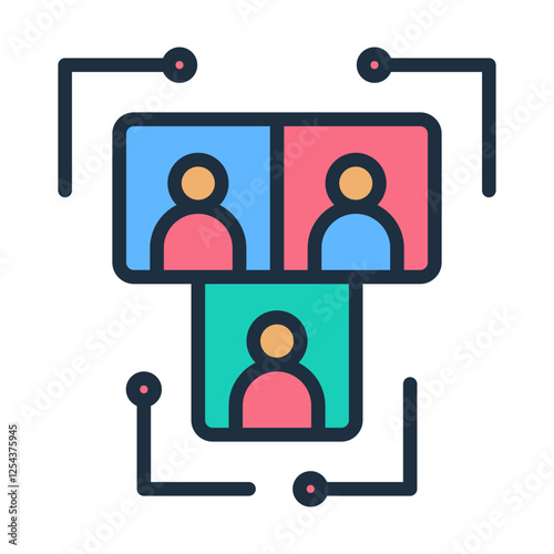 Ai Audience Segmentation Icon