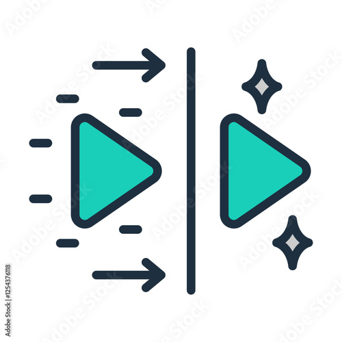 Noise Reduction Ai Icon