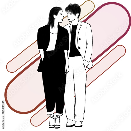 Falling in love photo