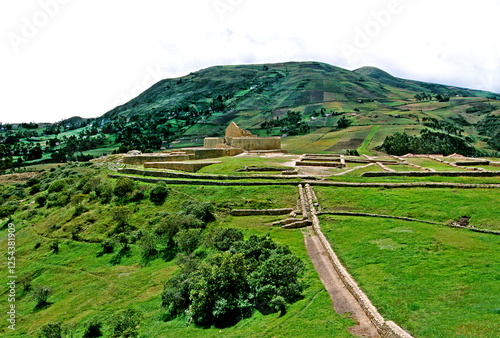 Ruinas Incas de Ingapirca. Equador.
