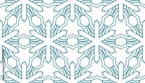 Abstract repeat backdrop with lace floral ornament. Seamless Design for prints, textile, decor, fabric. Vector pattern