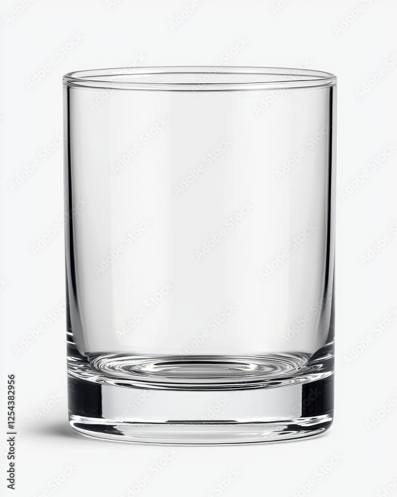 Minimalist glass tumbler with subtle texture and clear design Minimalist glass tumbler with subtle texture and clear design