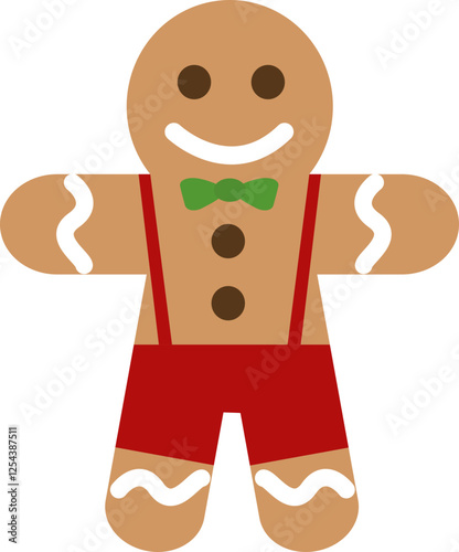 Christmas Cookies or Gingerbread Man Biscuit