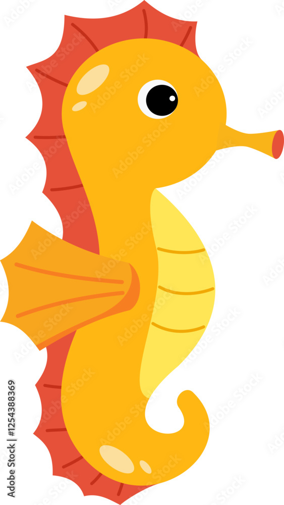 Seahorse illustration