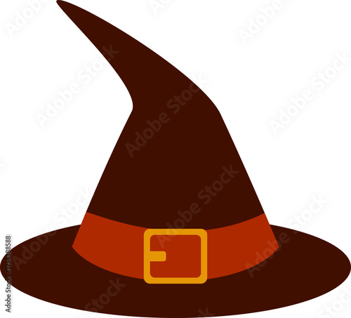 Classic Witch Hat Illustration
