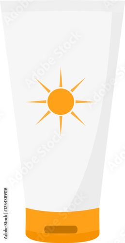 Sunscreen Cream Icon