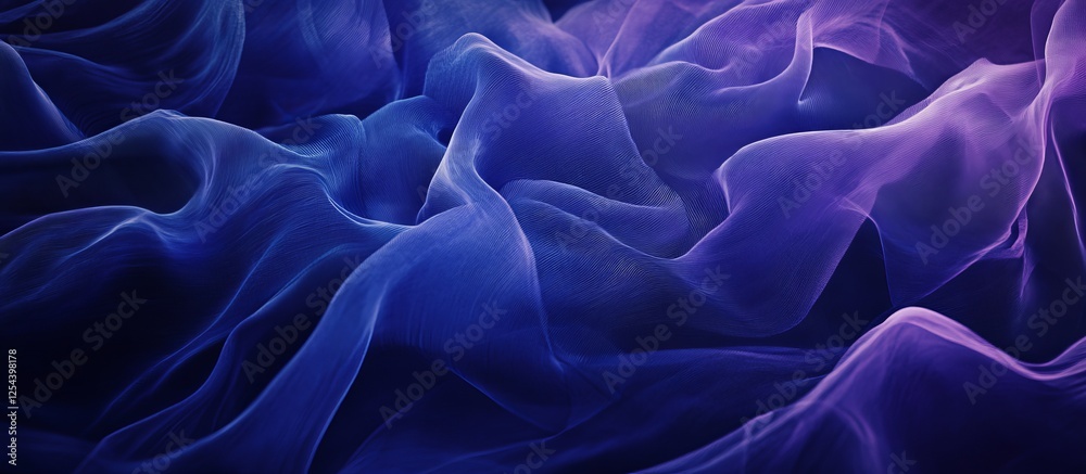 Fototapeta premium Abstract blue and purple fabric texture. (1)