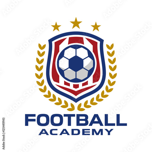 Free Download Logo Design Template for Soccer Team or Soccer Academy. - GFXLoad