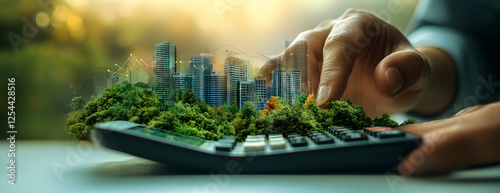 Calculating Green Future, Sustainable City Planning and Investment Analysis for Environmental and Financial Prosperity with Responsible Development photo