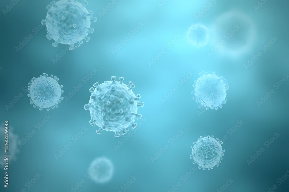 Naklejka premium influenza