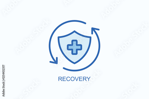 Recovery Icon Or Logo Isolated Illustration