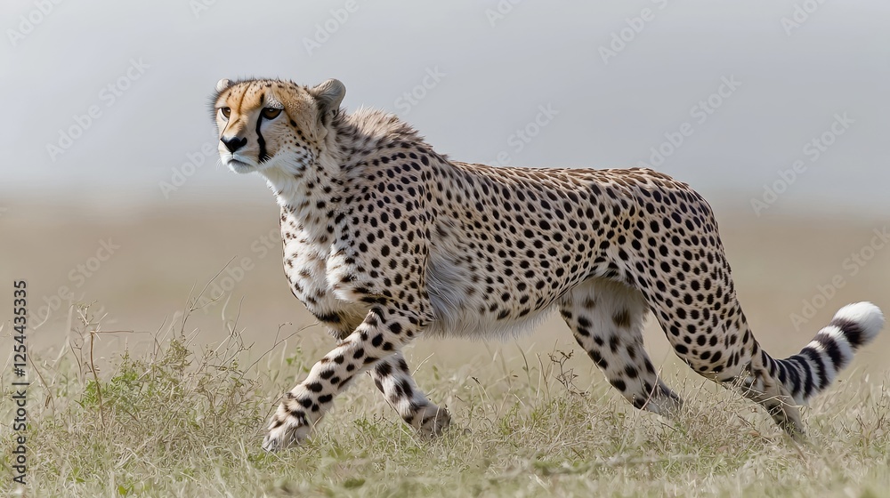 Cheetah walking savanna grassland wildlife Africa Cheetah walking savanna grassland wildlife Africa