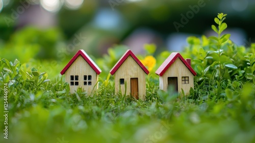 Real estate concept with a focus on homeownership and investment
