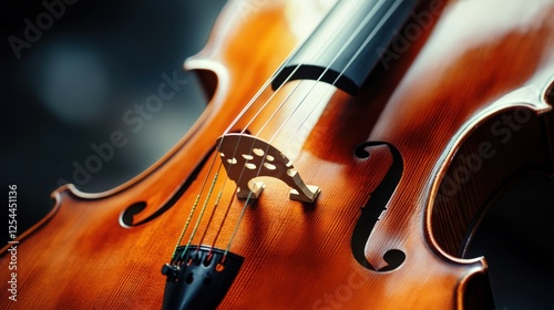Cello Close-up: A Symphony of Wood and Strings
