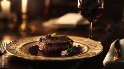 - ISO: 200 to capture clean, crisp images without grain
- White Balance: Set to ‘Daylight’ to enhance the natural color of the food and wine
- Focus: Focus on the plate and the dish details, making th