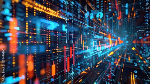 abstract financial technology solutions and innovations