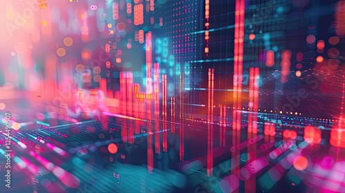 abstract financial technology solutions and innovations