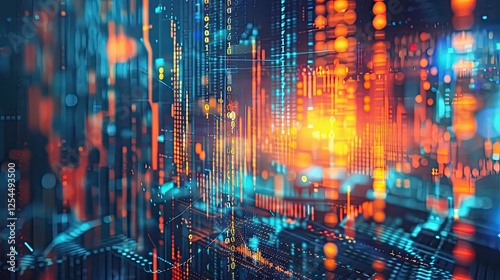 abstract financial technology solutions and innovations