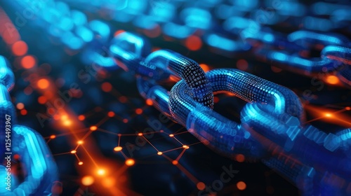 secure blockchain technology ensuring data integrity and transparency
