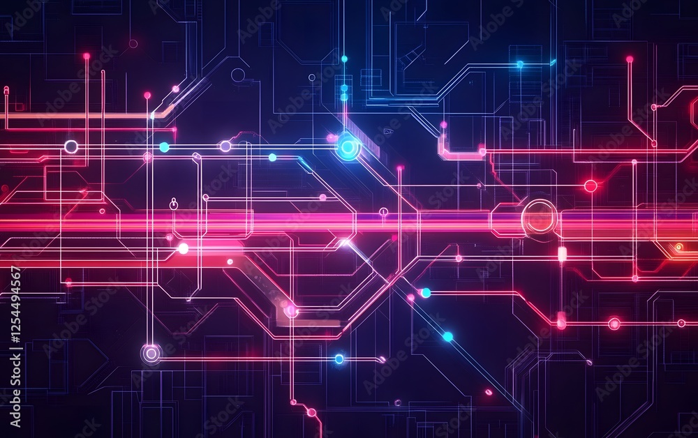 Futuristic digital background featuring vibrant lines and glowing elements, symbolizing connectivity and advanced technology in a visually striking manner. Futuristic digital background featuring vibrant lines and glowing elements, symbolizing connectivity and advanced technology in a visually striking manner.