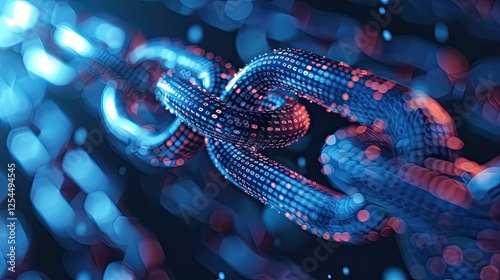 secure blockchain technology ensuring data integrity and transparency