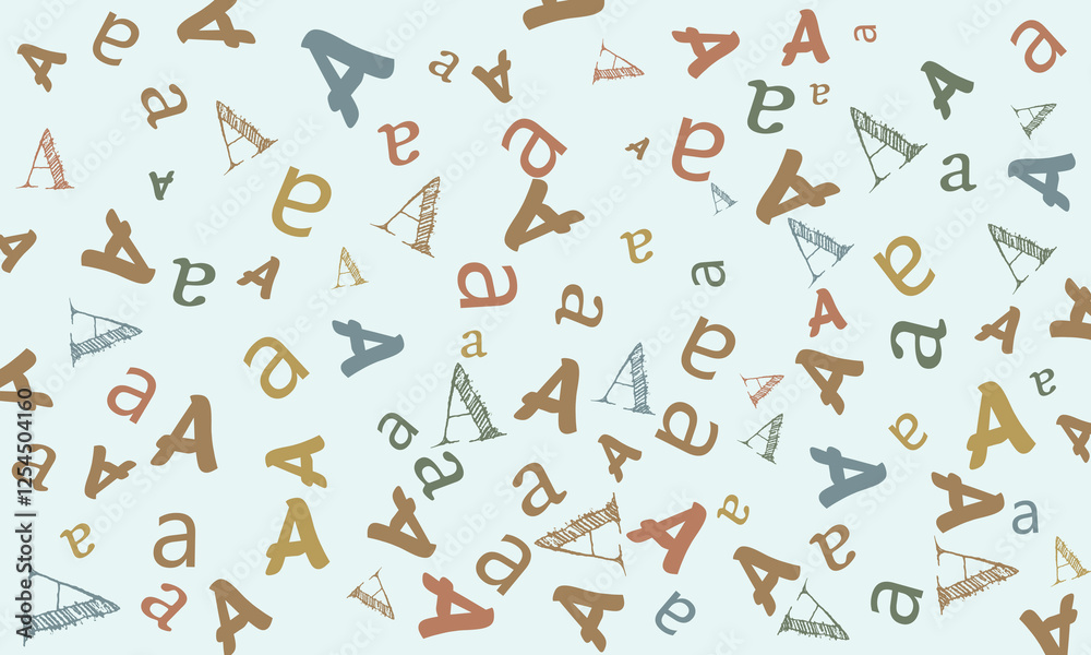 A creative vector background filled with numerous A creative vector background filled with numerous