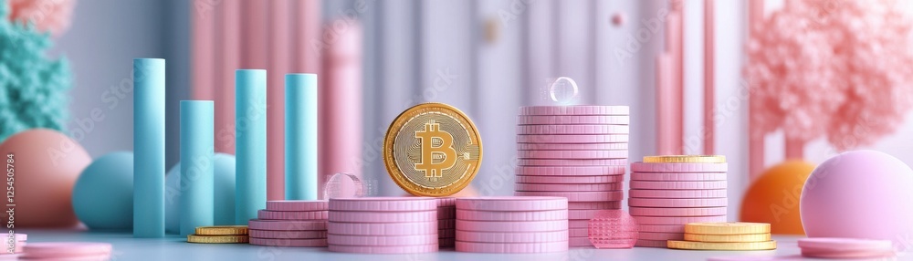 A visually appealing arrangement of colorful coins and decorative elements, highlighting financial themes in a vibrant and playful setting. A visually appealing arrangement of colorful coins and decorative elements, highlighting financial themes in a vibrant and playful setting.