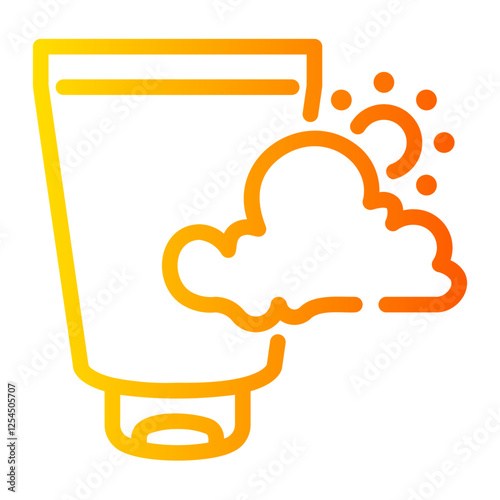 sunscreen Line Gradient Icon