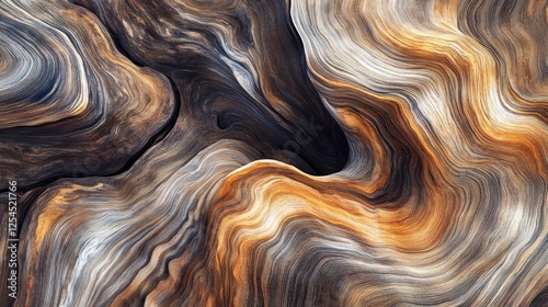 Abstract swirling marble texture background design