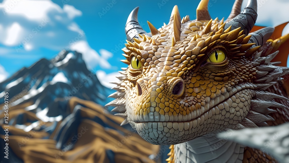 Head of a dragon Head of a dragon