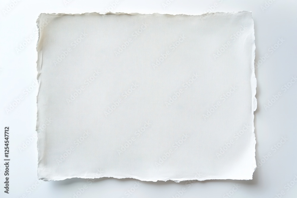 Blank Textured Paper: A close-up of a blank textured paper with ragged edges, providing a simple and minimalist backdrop for your creative projects. Blank Textured Paper: A close-up of a blank textured paper with ragged edges, providing a simple and minimalist backdrop for your creative projects.