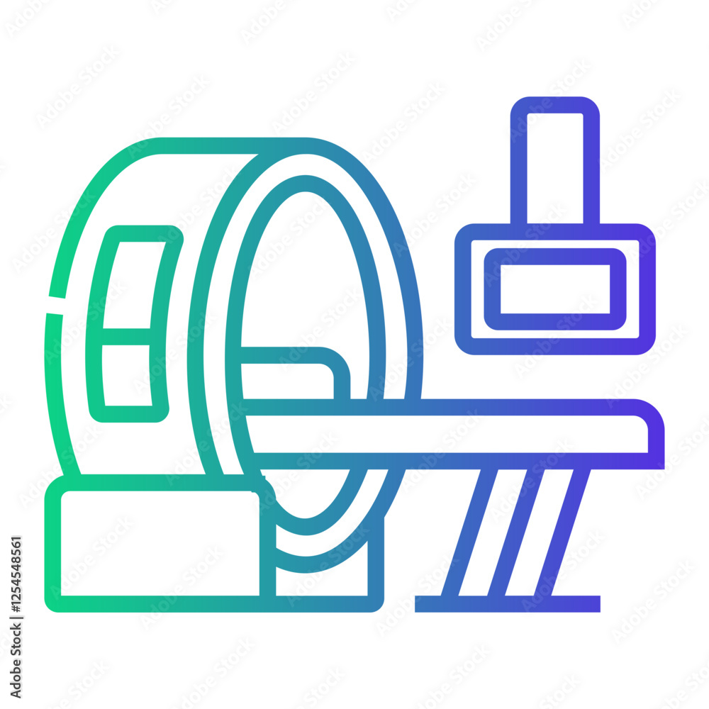 ct Line Gradient Icon ct Line Gradient Icon