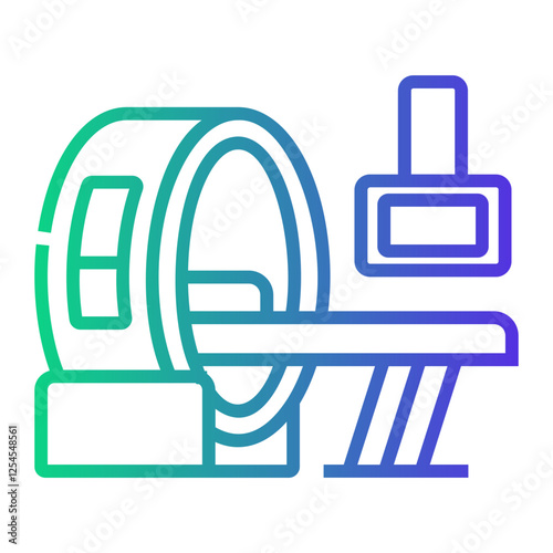 ct Line Gradient Icon