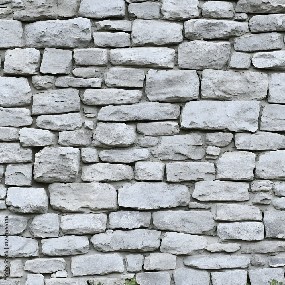 Fototapeta premium Gray Stone Wall Background Texture