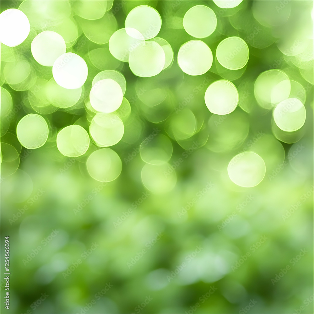 Fototapeta premium Green Abstract Blur Background