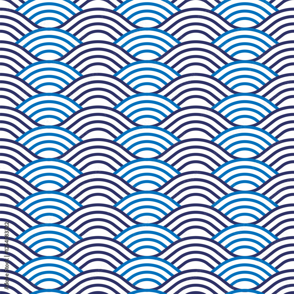 Background with seamless wave pattern Background with seamless wave pattern