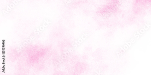 Pink rose tone abstract texture with cloudy stains, Stain artistic hand painted texture of pink, pastel hand painted watercolor of pink texture, White smoky watercolor painting on old paper texture.