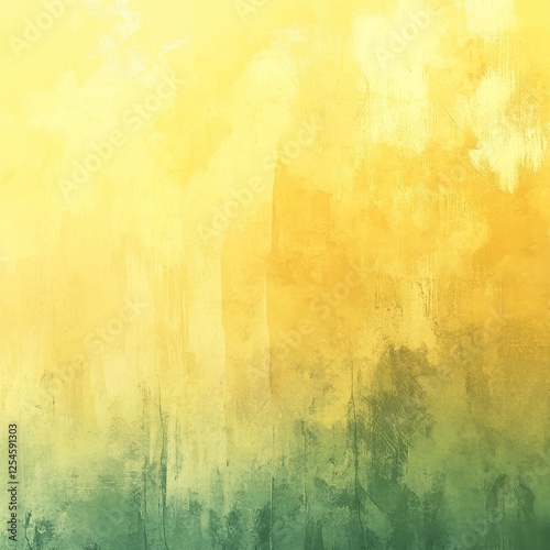 Light Yellow Gradient with a Grainy Texture, Generative AI